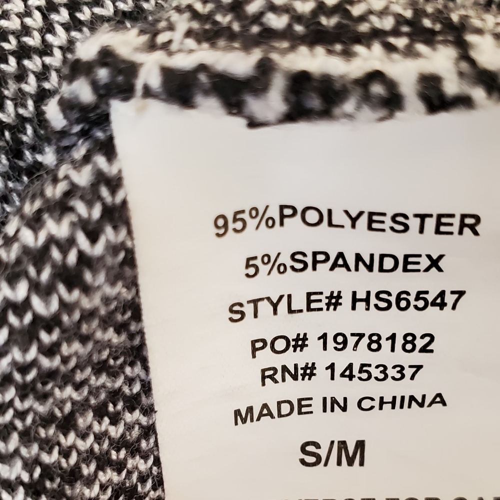 Women Hesperus Black and White Houndstooth Skater Skirt Size S/M - Picture 5 of 5